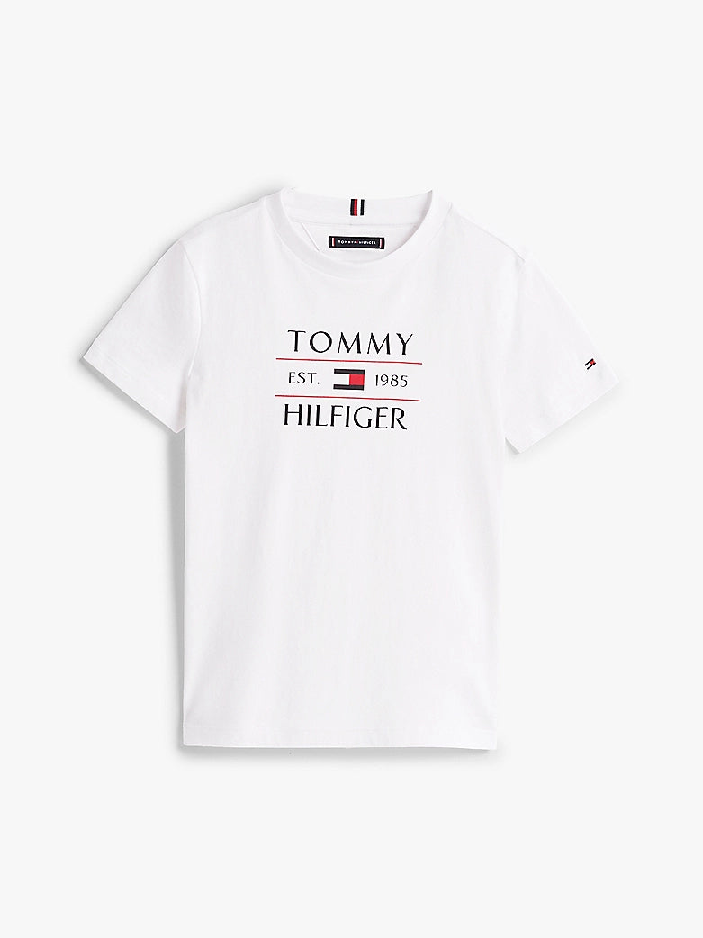Hilfiger Flag T-Shirt White