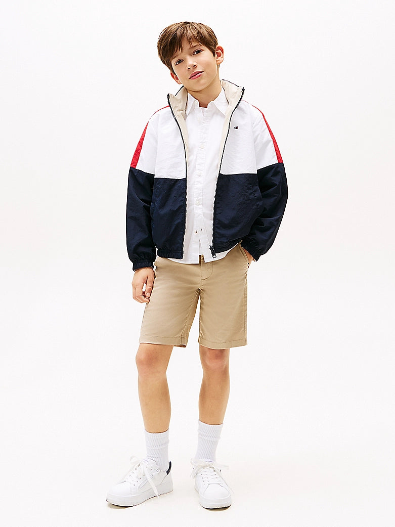 Reversible Colour-Blocked Jacket