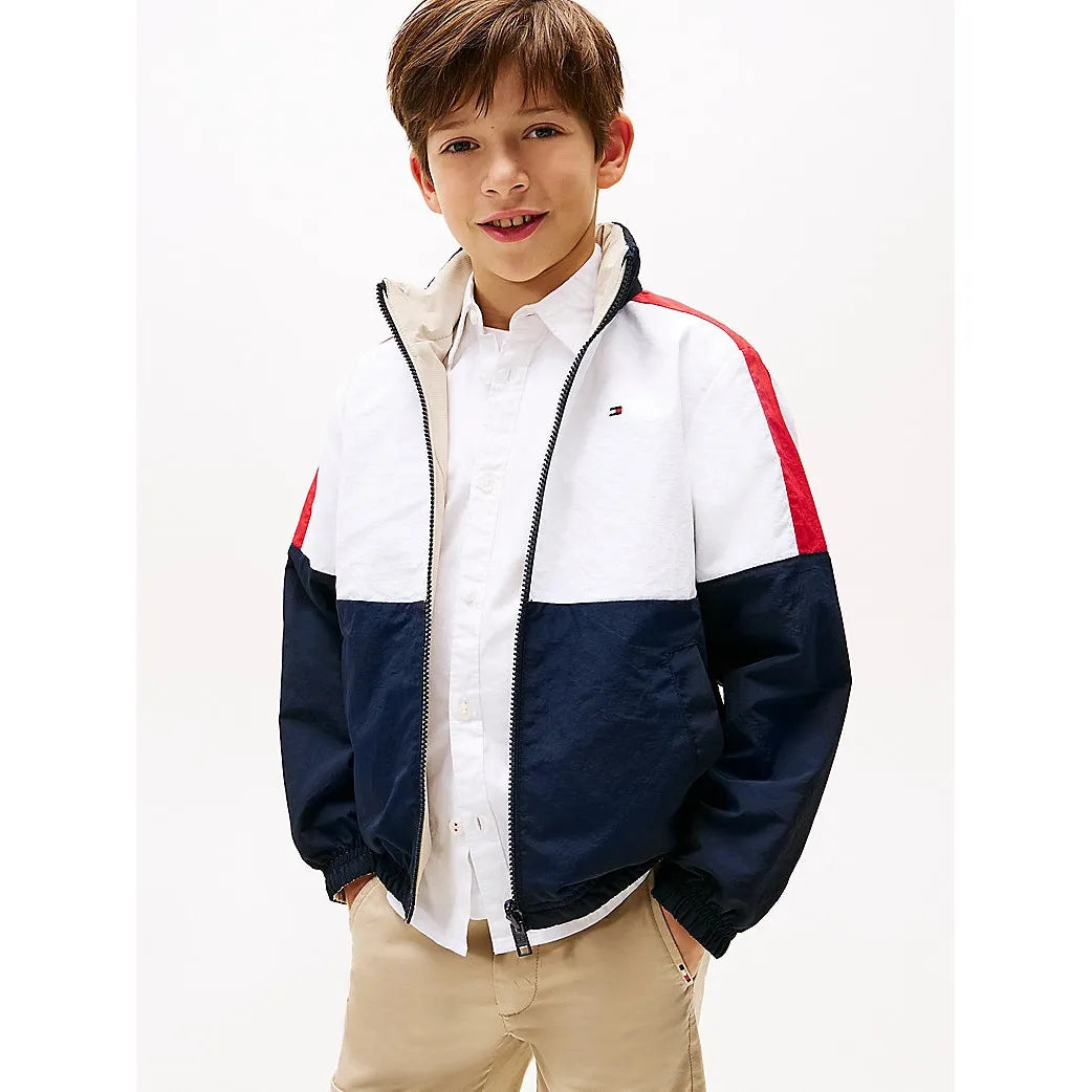 Reversible Colour-Blocked Jacket