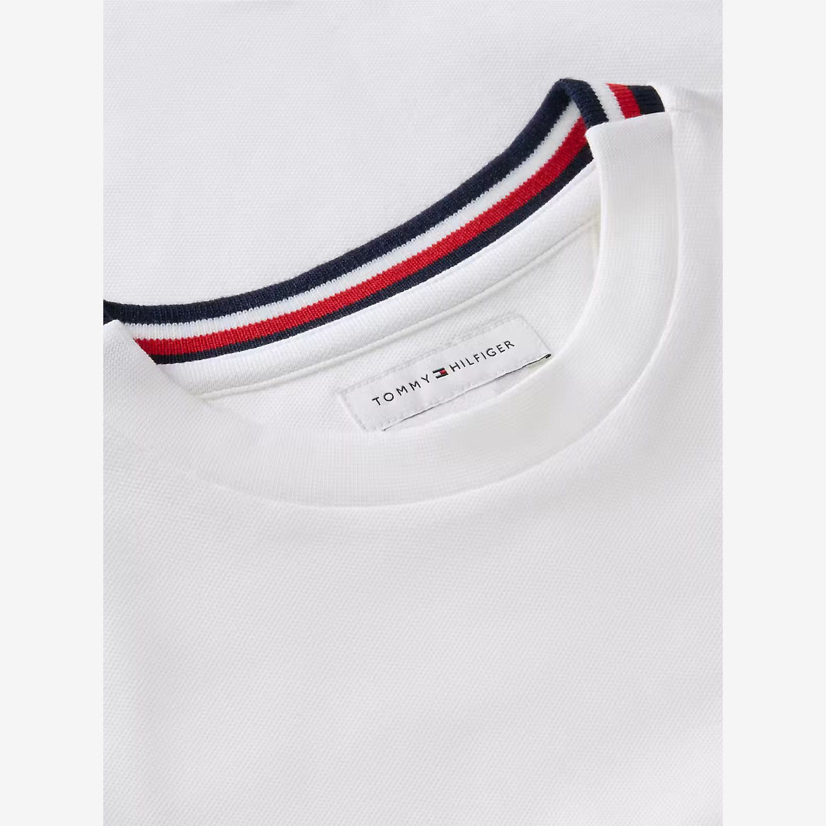 Boys White Tape T-Shirt