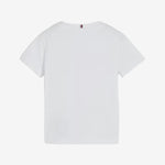 Tommy Hilfiger Baby White Print T-Shirt - back view