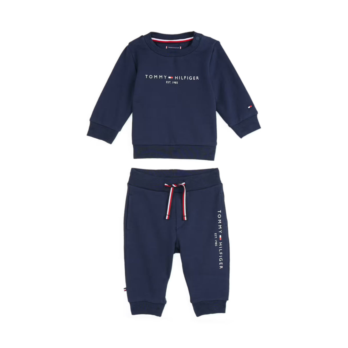Tommy Hilfiger Baby Boys Navy Tracksuit Set | Casa Childrenswear