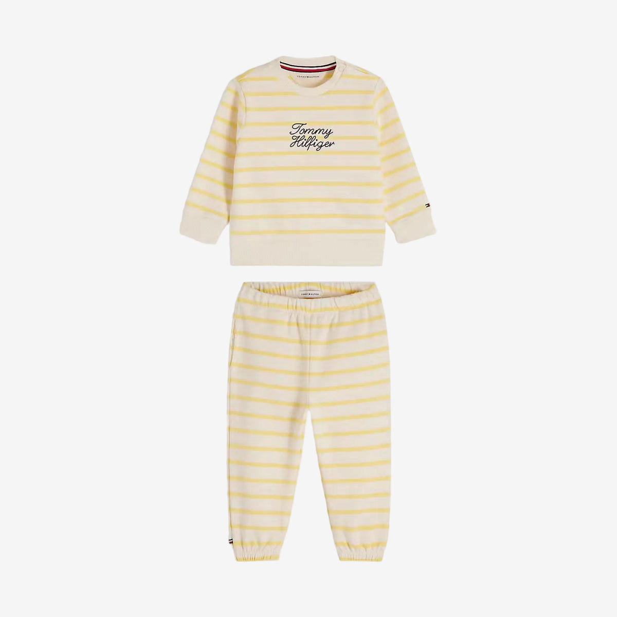 Baby Yellow Striped Tracksuit