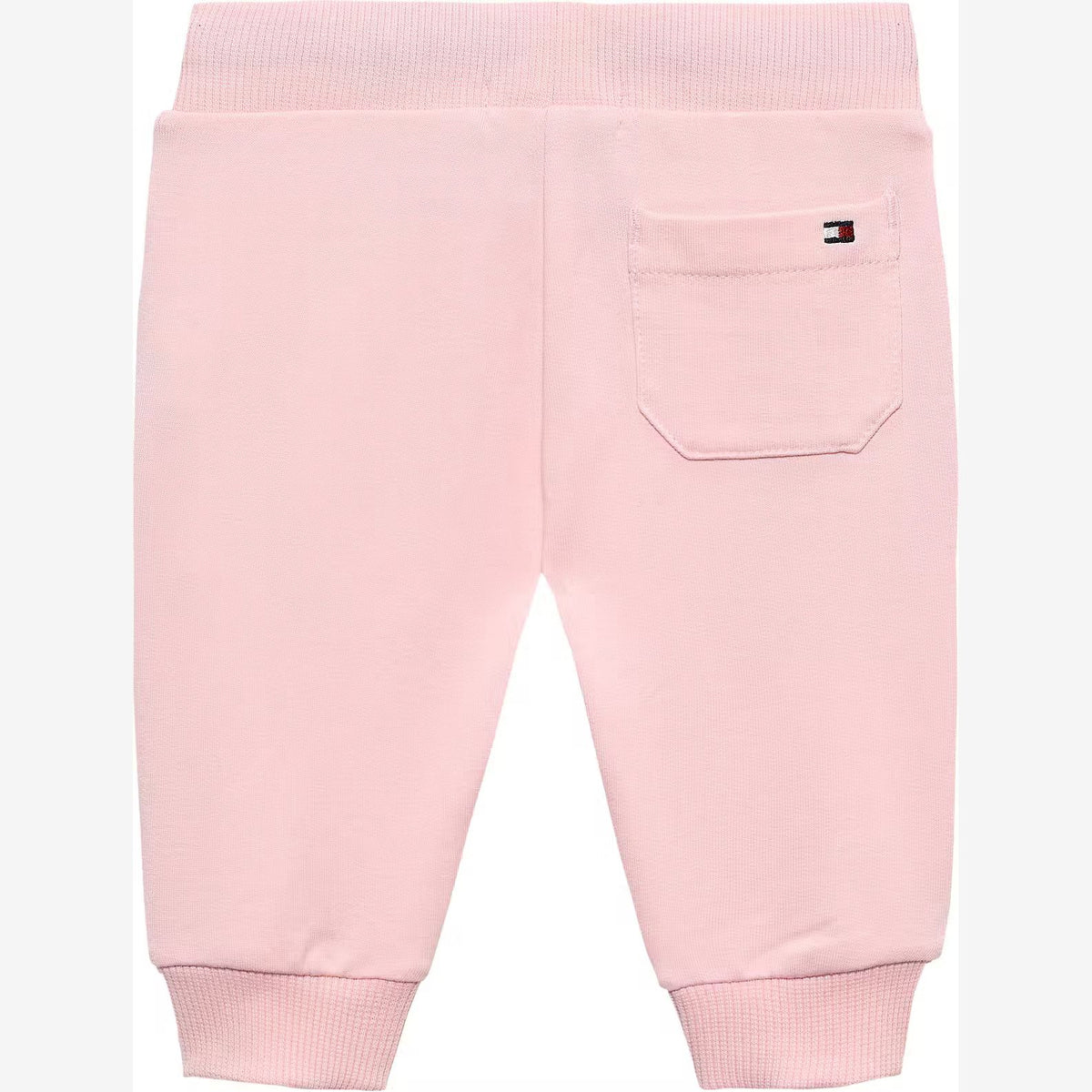Tommy Hilfiger Baby Girls Pink Cotton Joggers | Casa Childrenswear