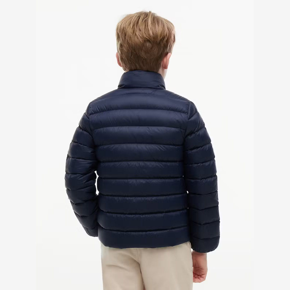 Boys Navy Light Down Jacket
