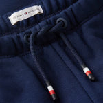 Tommy Hilfiger Baby Boys Navy TH Tracksuit Set - joggers back view