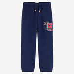 Tommy Hilfiger Baby Boys Navy TH Tracksuit Set - jacket back view