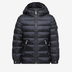 Moncler Enfant Girls Navy Gles Padded Jacket | Casa Childrenswear