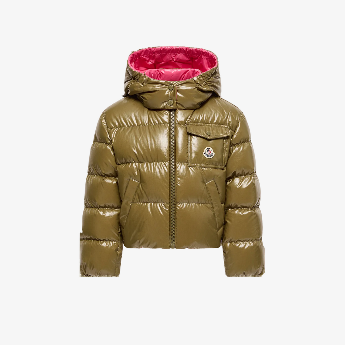 Girls Brown Andro Puffer