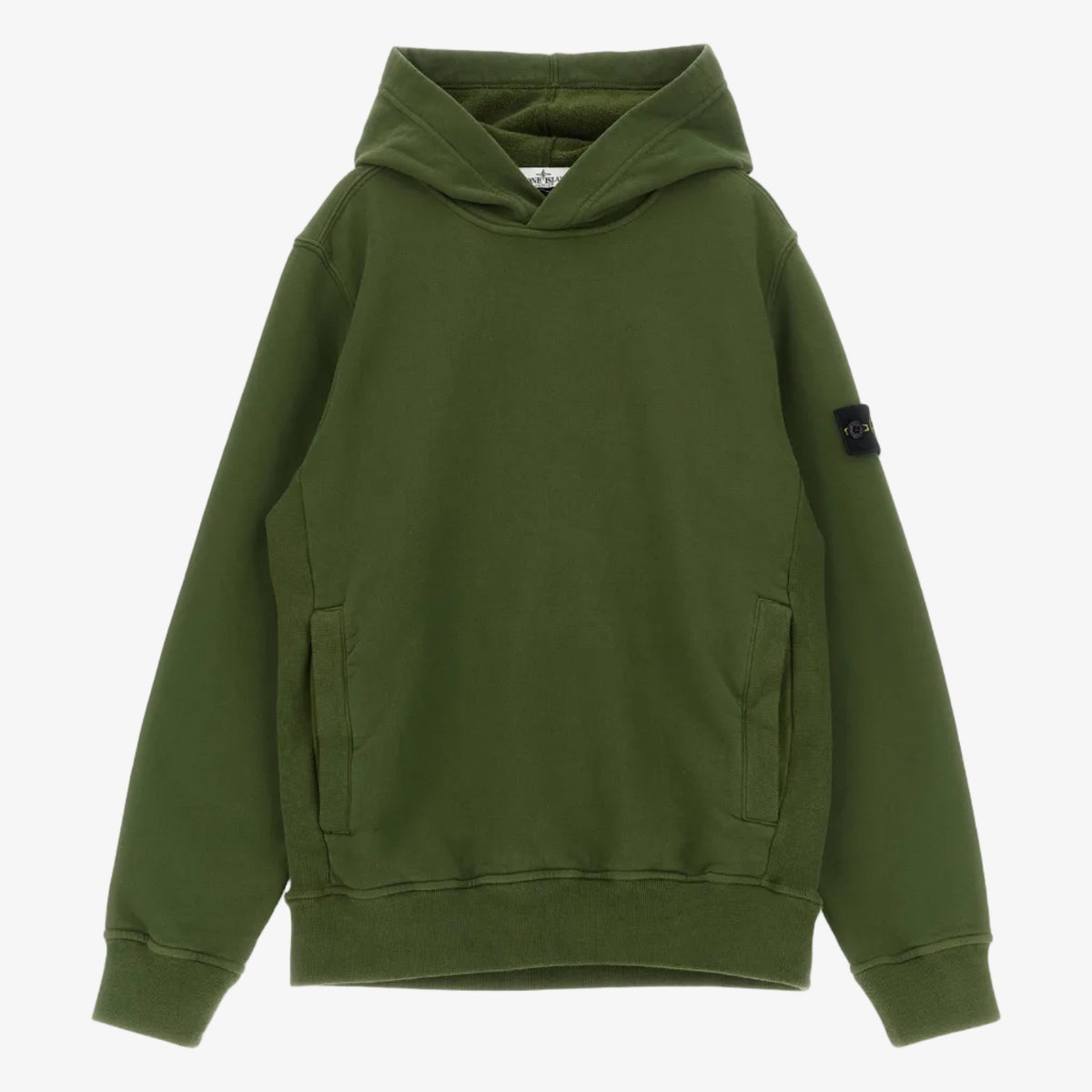 Boys Military Green Hoodie