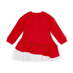 Katrina Bow Frill Sweat Dress