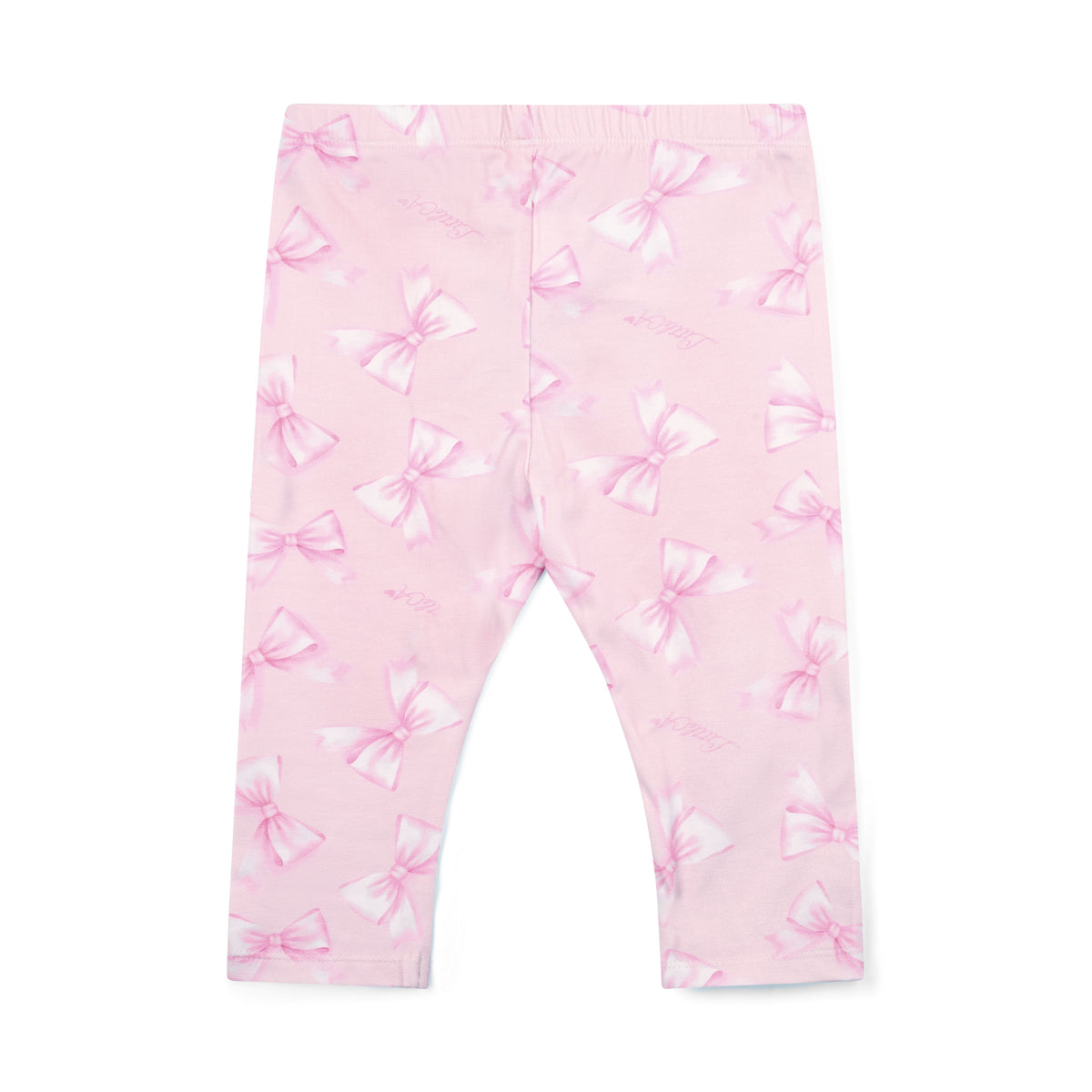 A Dee Oriana Bow Print Legging Set | Casa Childrenswear