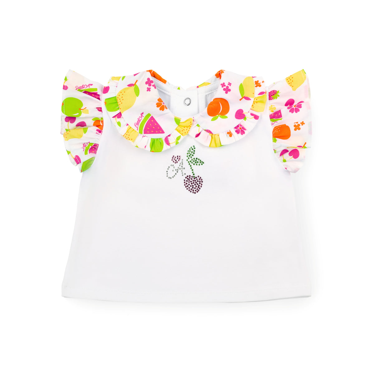 A Dee Pippa Fruit Print Jam Pant Set | Casa Childrenswear