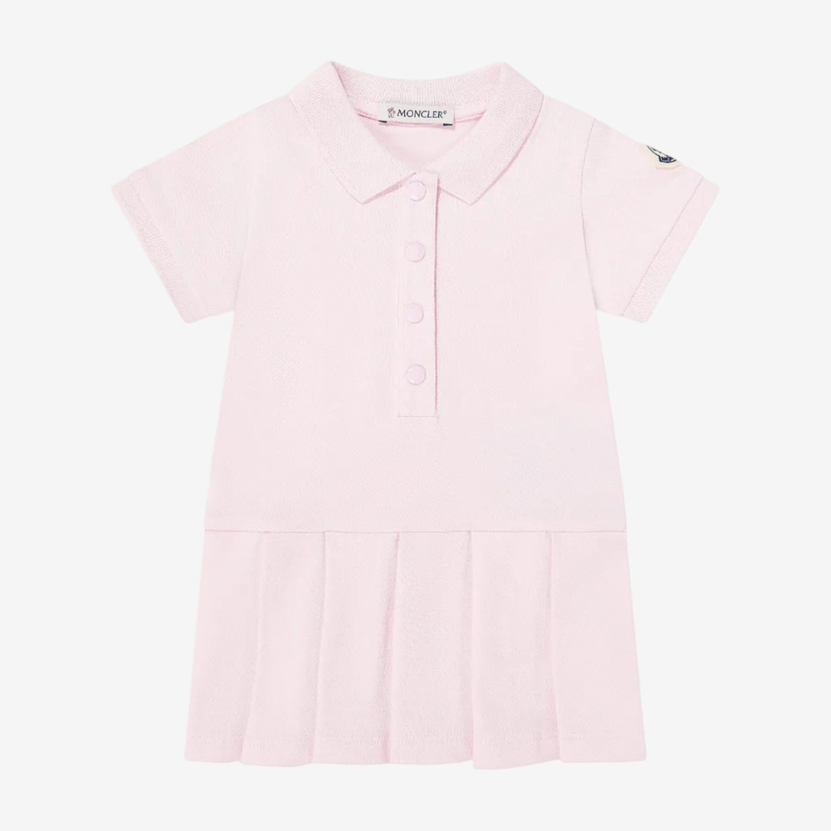 Moncler Enfant Baby Girls Pink Dress | Casa Childrenswear