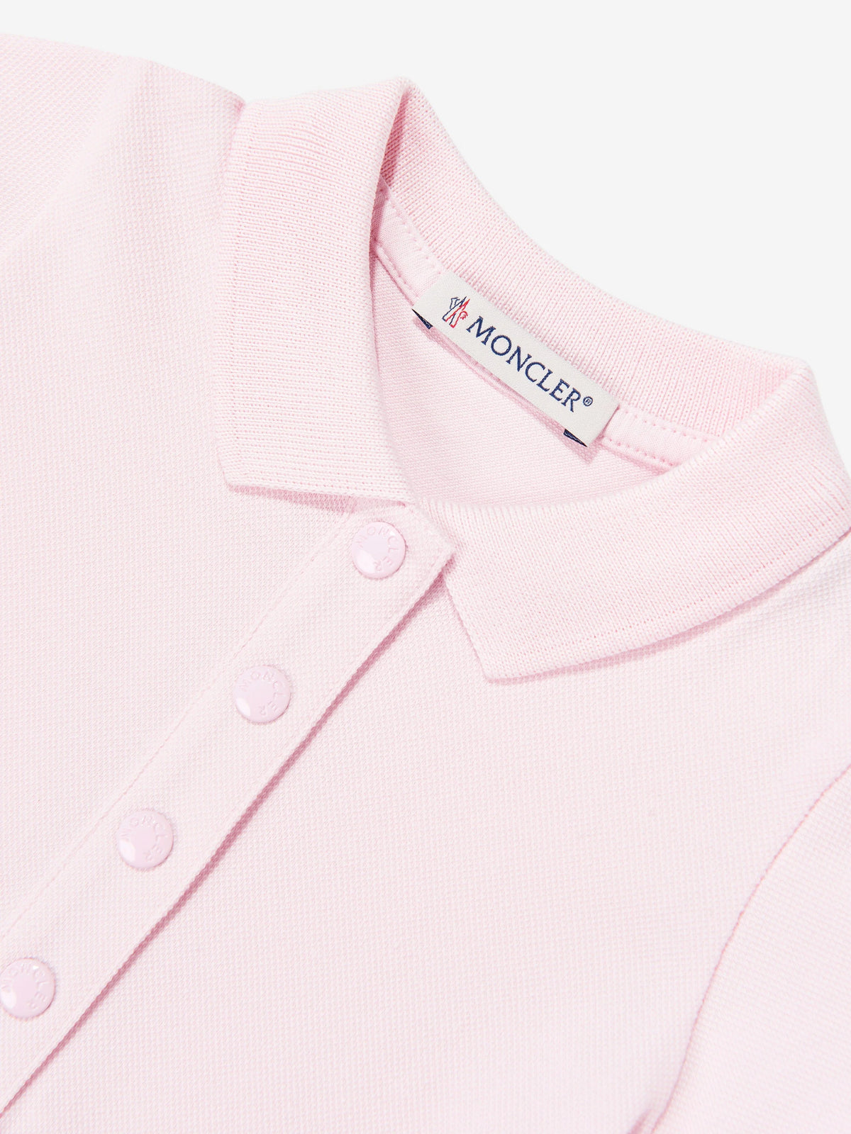Moncler Enfant Baby Girls Pink Dress | Casa Childrenswear