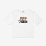 Moschino Boys 3 Bear White & Navy Cotton Short Set | Casa Childrenswear