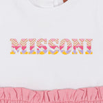 Missoni Print Jersey Dress Pink