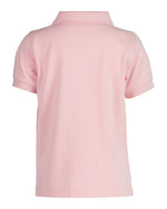 Small Shield Pique Polo Pink