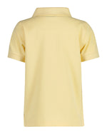 Small Shield Pique Polo Yellow