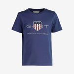 Archive Shield T-Shirt Blue
