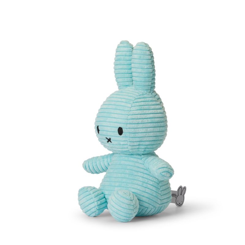 Miffy Corduroy Turquoise - 23 cm