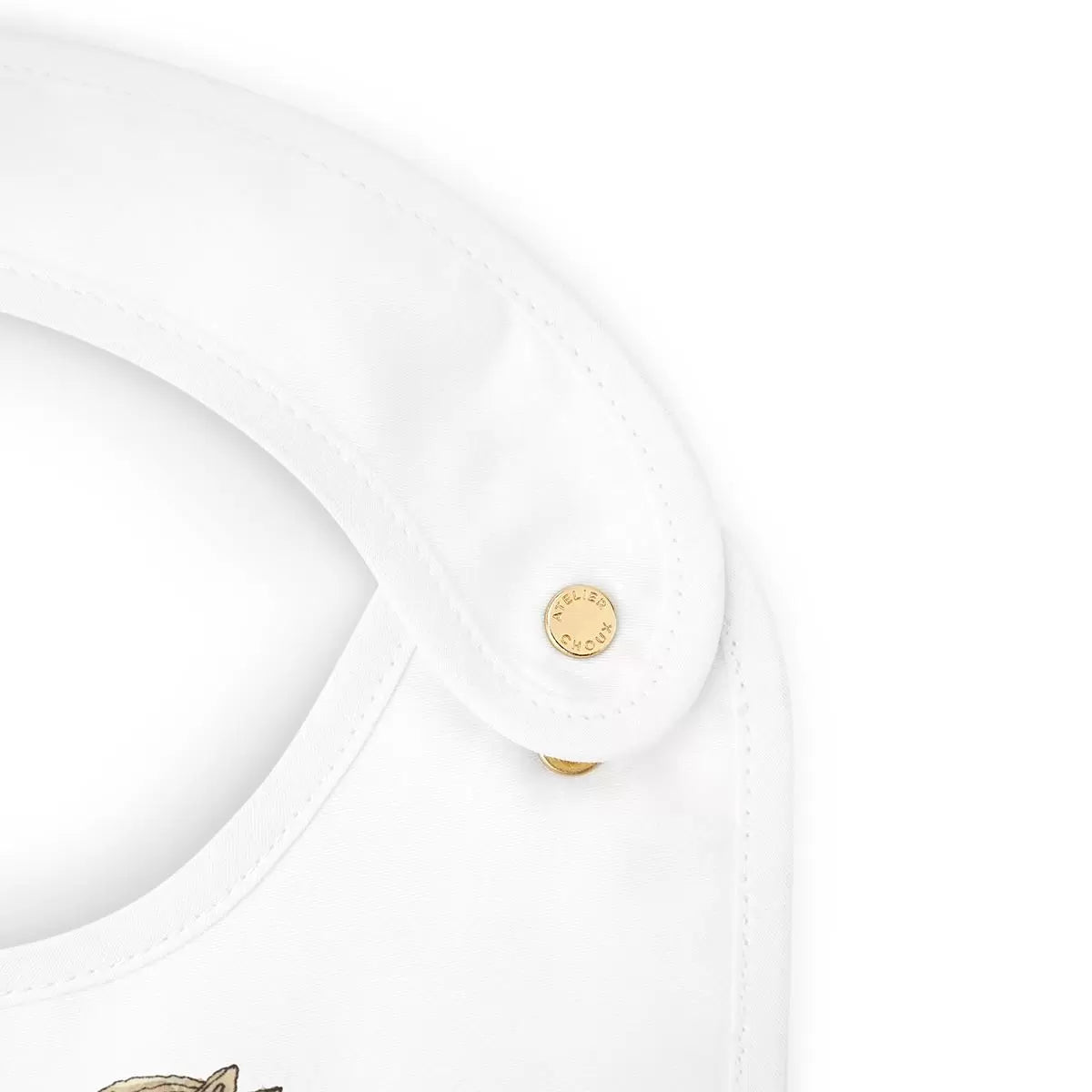 Atelier Choux Satin Bib - Rocking Horse | Casa Childrenswear