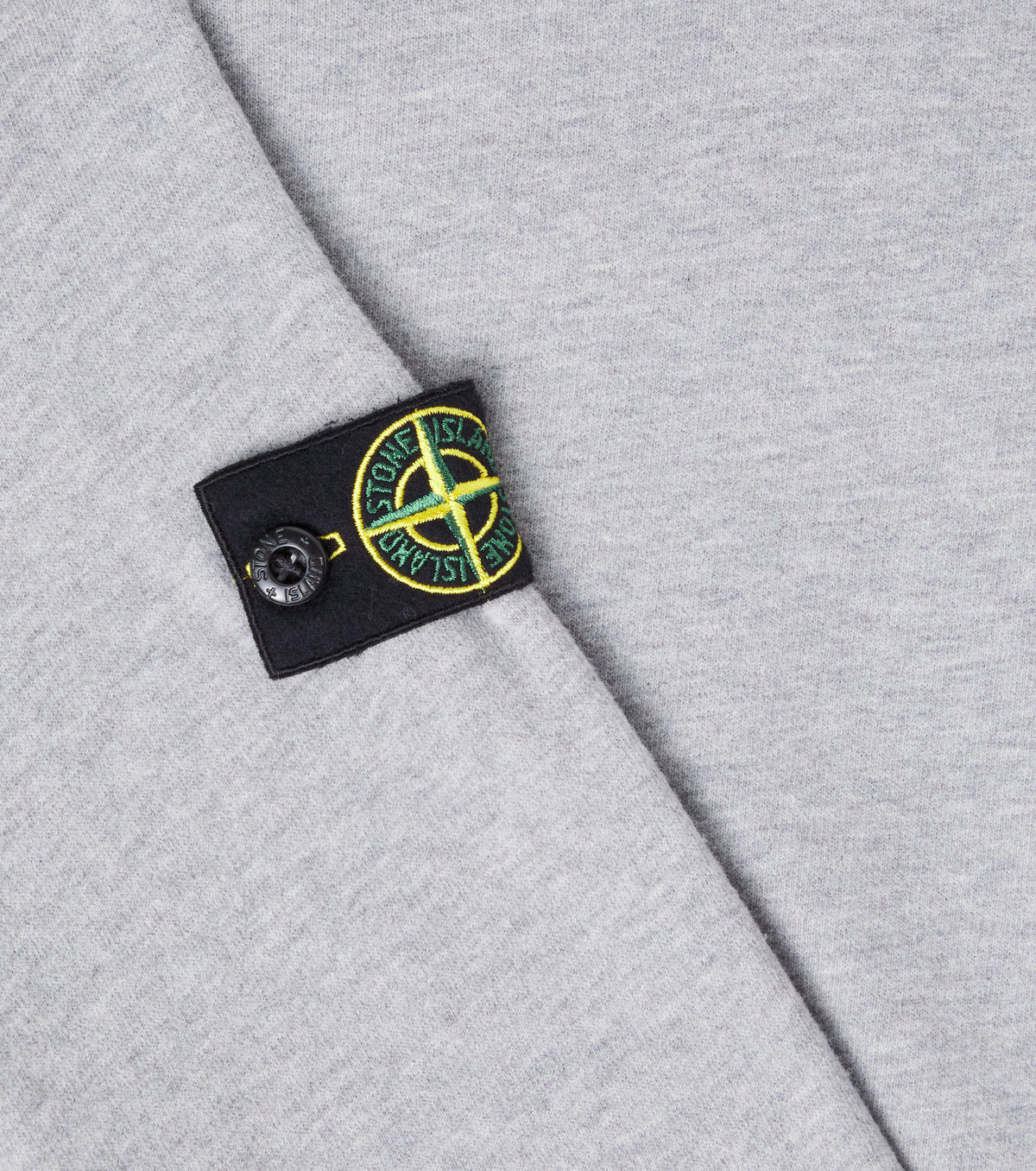 Stone Island Grey Logo Hoodie | Casa Childrenswear