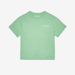 Palm Angels Boys Soft Green Small Logo T-Shirt | Casa Childrenswear