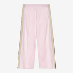 Palm Angels Girls Pink Wide Leg Track Pant | Casa Childrenswear