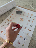 My Baby Days 'My Big World of Firsts' Print | Casa Childrenswear