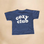 Cozy Crew Club Graphic Navy Tee | Casa Childrenswear
