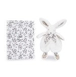 White Plush Lapin Bunny Doudou