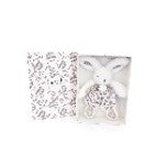 White Plush Mini Lapin Bunny Doudou