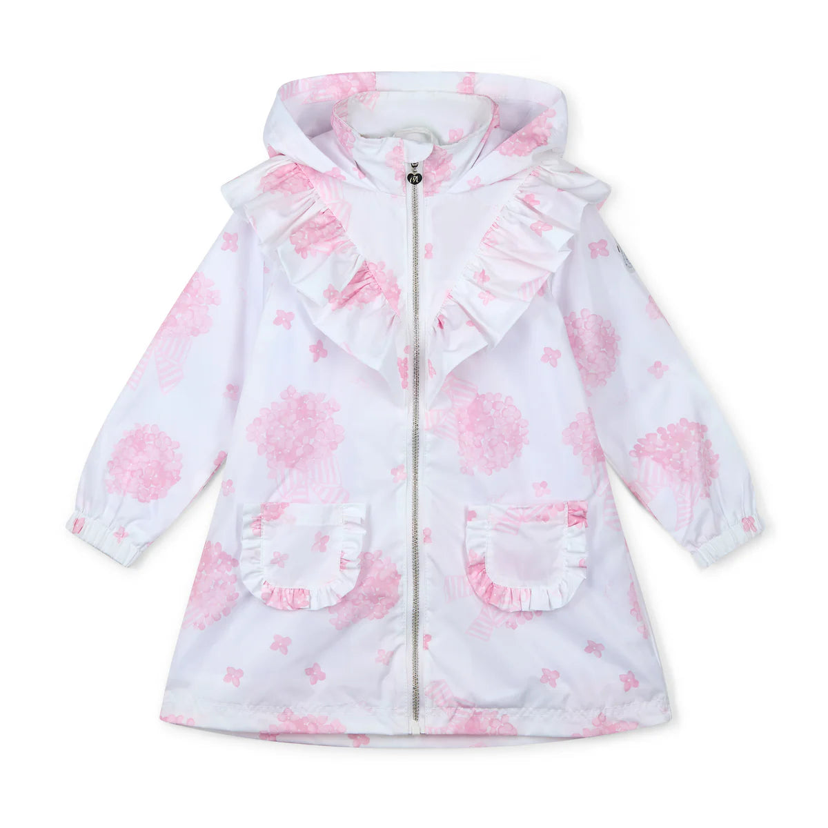 Celine Hydrangea Pink Frill Jacket