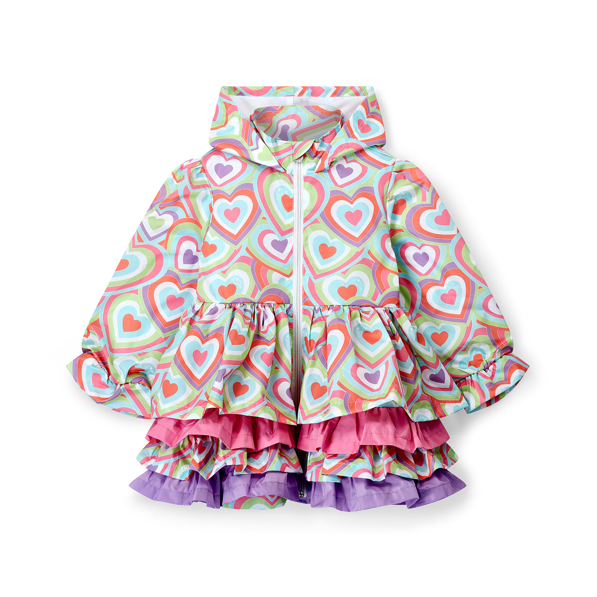Emelye Hydrangea Print Jacket