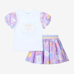 A Dee Sally Ice Cream Print Frill Skirt Set | Casa Childrenswear