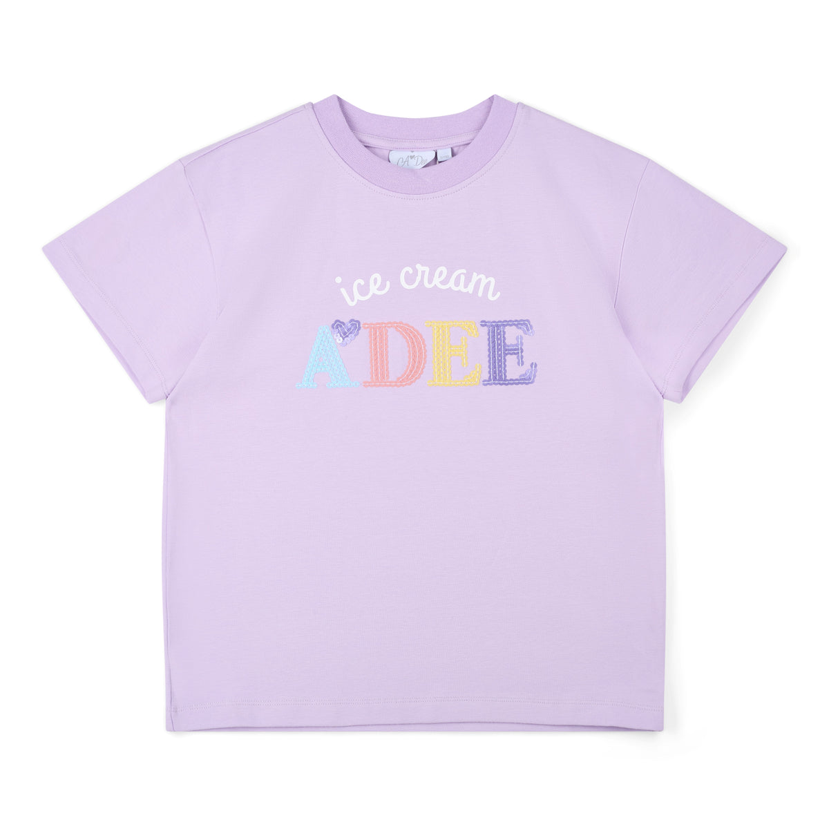 A Dee Sophia Ice Cream Print Cycling Short Set | Casa Childrenswear