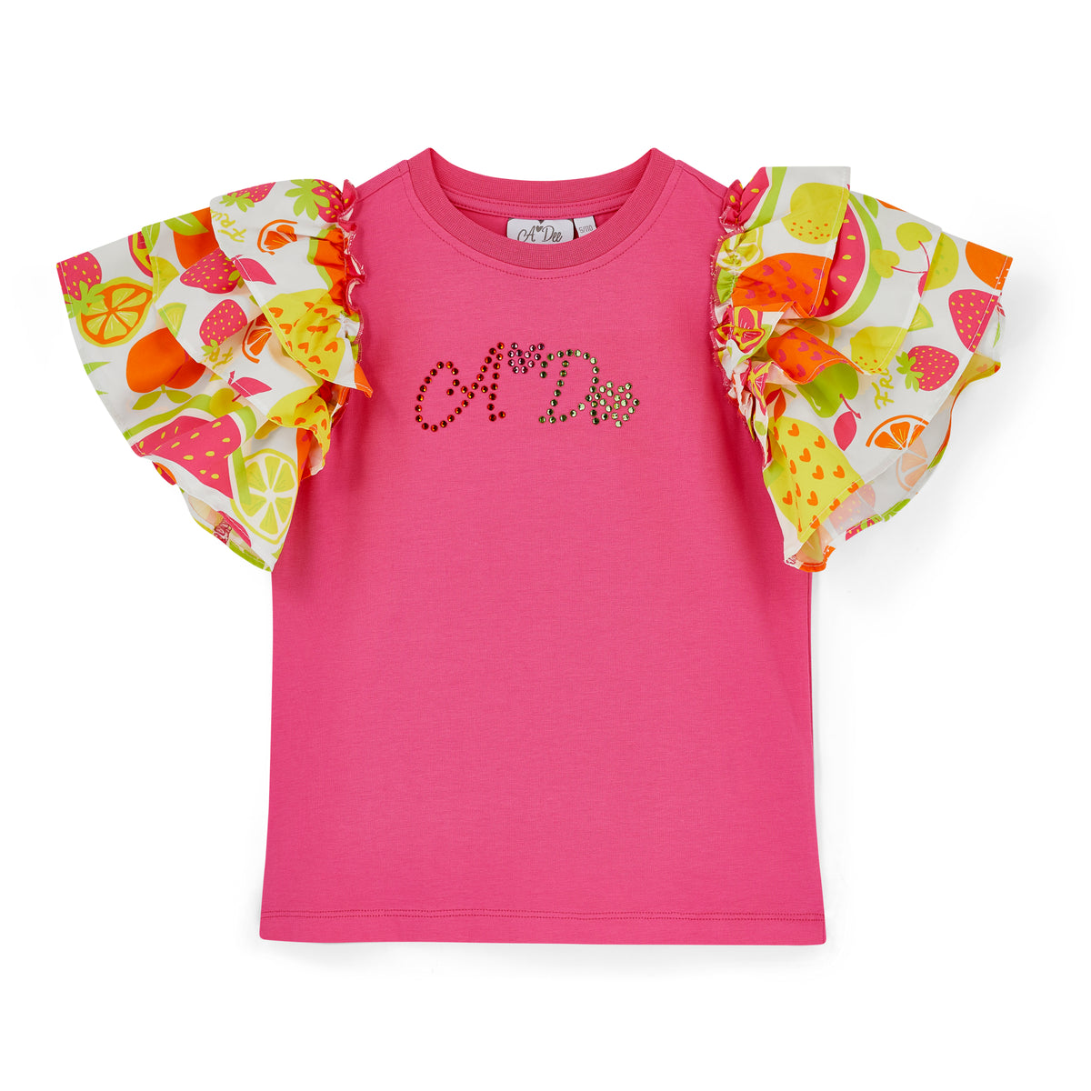 A Dee Tabitha Tutti Frutti Poly Short Set | Casa Childrenswear