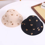 The Baby Bear Black Summer Bucket Hat