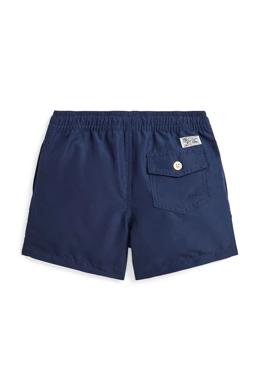 Mesh-Lined Swim Shorts Navy