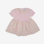 Sardon Baby Girls Rose Knitted Dress | Casa Childrenswear
