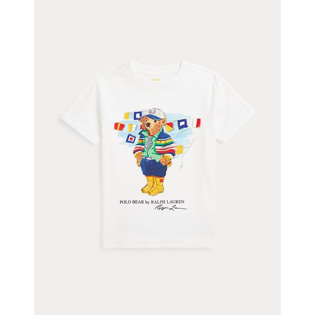 Polo Bear Cotton Jersey T-Shirt