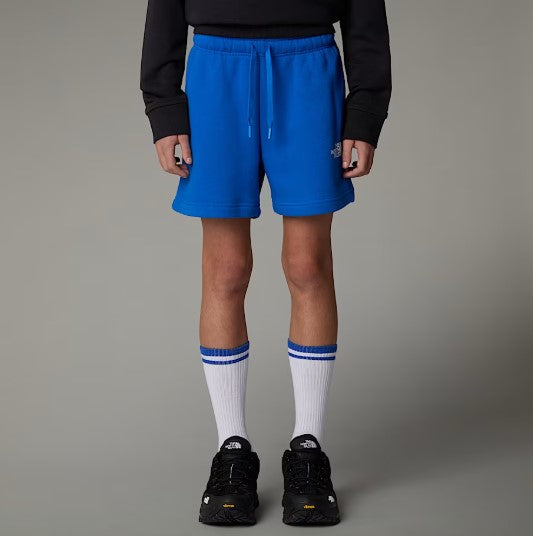 Blue Sweat Short with Classic Logo