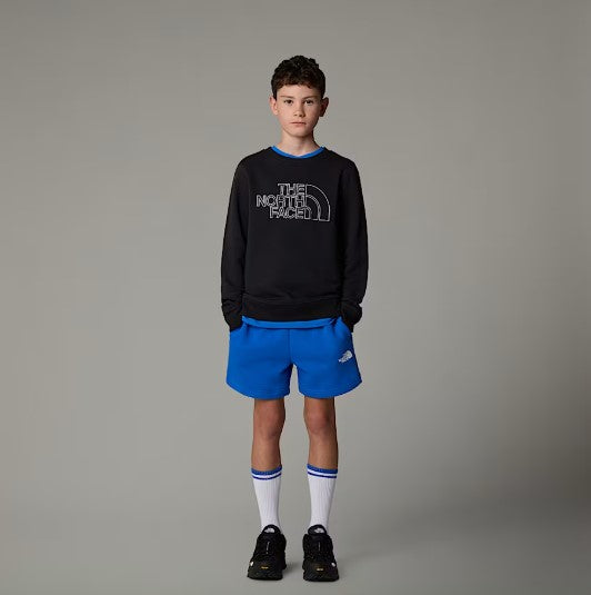 Blue Sweat Short with Classic Logo