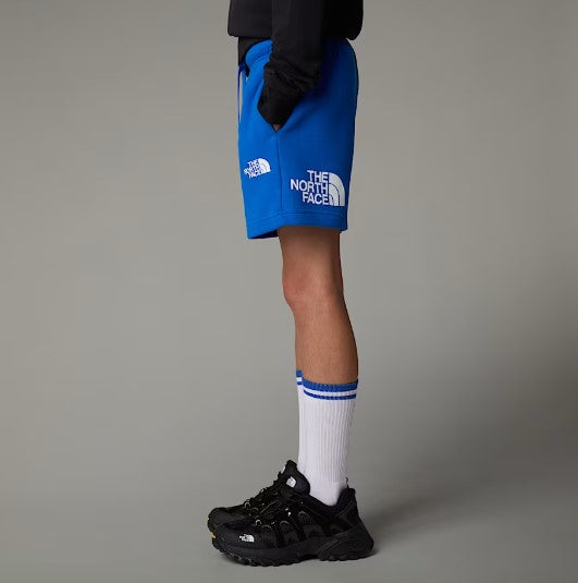 Blue Sweat Short with Classic Logo