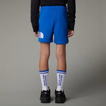 Blue Sweat Short with Classic Logo