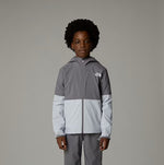 Two-tone Zip-Though Hooded Jacket
