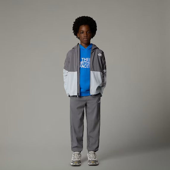 Two-tone Zip-Though Hooded Jacket