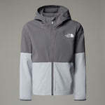 Two-tone Zip-Though Hooded Jacket
