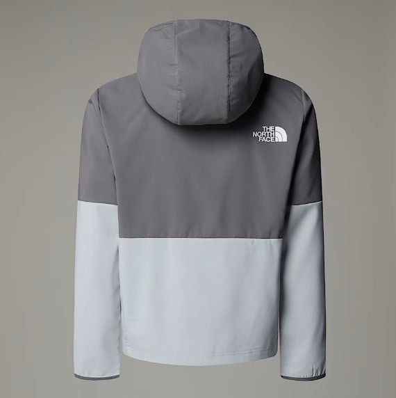 Two-tone Zip-Though Hooded Jacket